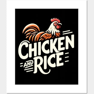 Chicken and Rice Posters and Art